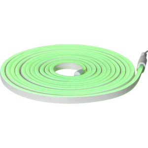 Zielona ogrodowa girlanda świetlna Best Season Rope Light Flatneon, dł. 500 cm