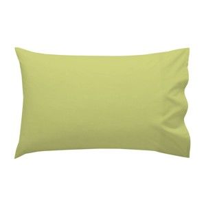 Zielona bawełniana poszewka na poduszkę Happy Friday Basic, 40x60 cm