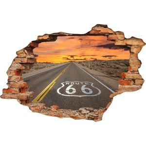 Naklejka ścienna Ambiance Route 66, 60x90 cm