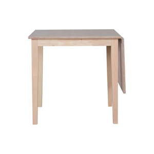 Stół rozkładany z drewna kauczukowego Canett Salford, 74x75 cm