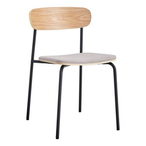 Beżowe/naturalne krzesła zestaw 2 szt. Adriana – Marckeric