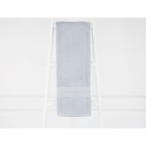 Niebieski ręcznik bawełniany Emily, 70x140 cm