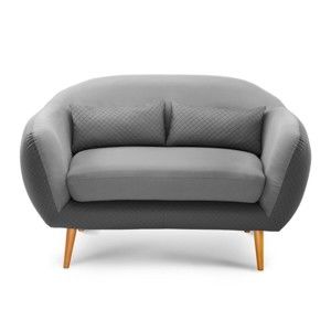Sofa 2-osobowa Meteore Grey/Light Grey