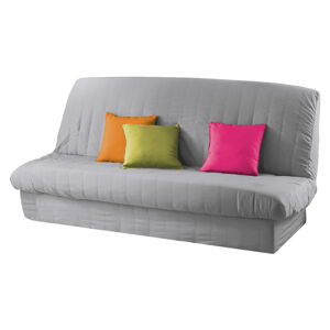 Jasnoszary elastyczny pokrowiec na sofę 3-osobowy Essentiel – douceur d'intérieur