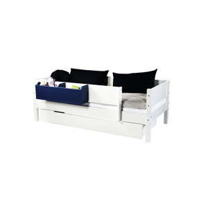 Biała szuflada pod łóżko Manis-h, 90x160 cm