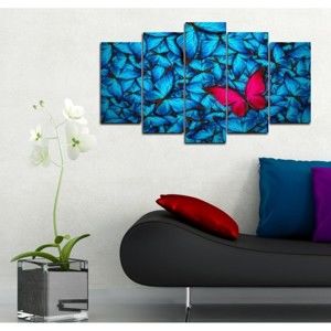 Obraz wieloczęściowy 3D Art Azul Feel, 102x60 cm