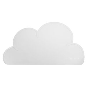 Jasnoszara silikonowa mata stołowa Kindsgut Cloud, 49x27 cm