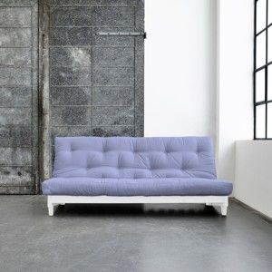 Sofa rozkładana Karup Fresh White/Blue Breeze