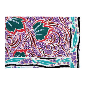 Fioletowy dywanik łazienkowy 60x40 cm Lilac – Madre Selva