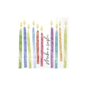 Papierowe serwetki zestaw 20 szt. Birthday Wish – IHR