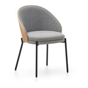 Szare/naturalne krzesła zestaw 2 szt. Eamy – Kave Home