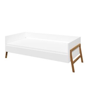 Białe łóżko dziecięce BELLAMY Lotta, 80x160 cm