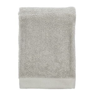 Szary ręcznik z bawełny organicznej 50x100 cm Comfort – Södahl