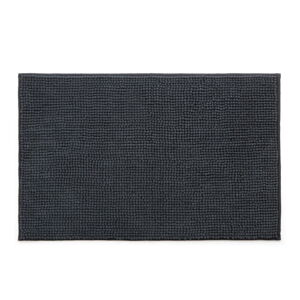 Antracytowy dywanik łazienkowy 50x80 cm – Rayen
