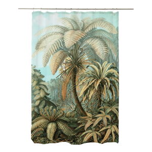 Zasłona prysznicowa 175x180 cm Vintage Palm – Madre Selva
