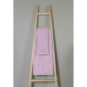 Komplet 2 jasnofioletowych ręczników z bawełny i bambusu My Home Plus Relax