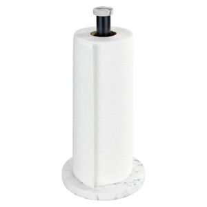 Biały stojak na ręczniki papierowe Wenko