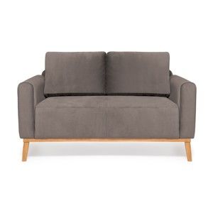 Szara sofa 2-osobowa Vivonita Milton Trend