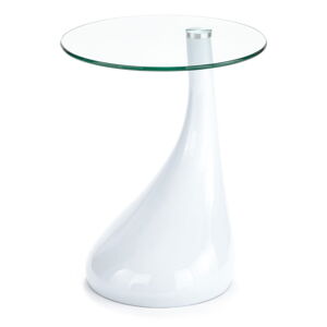 Okrągły stolik ze szklanym blatem ø 45 cm Pop – Tomasucci