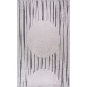 Kremowy dywan odpowiedni do prania 120x160 cm – Vitaus