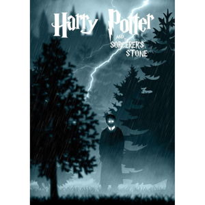 Plakat Blue-Shaker Harry Potter 8, 30x40 cm