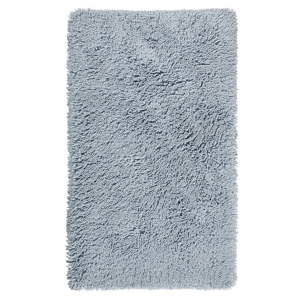 Szaroniebieski dywanik łazienkowy z bawełny organicznej Aquanova Mezzo, 60 x 100 cm