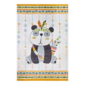 Kremowy dywan dziecięcy 120x170 cm Panda – Hanse Home