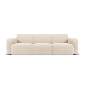 Beżowa sofa z przędzy pętelkowej Bouclé 235 cm Molino – Micadoni Home