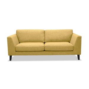 Żółta sofa 2-osobowa Vivonita Monroe