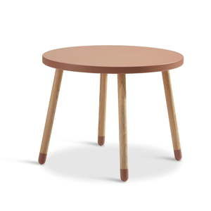 Różowy stolik Flexa Play, ø 60 cm