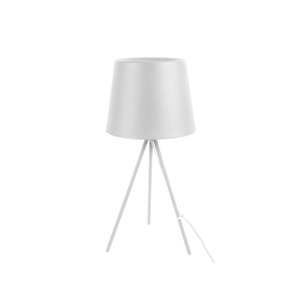 Biała lampa stołowa Leitmotiv Classy