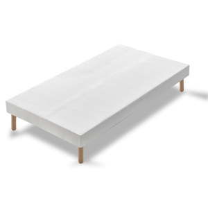 Łóżko 1-osobowe Bobochic Paris Blanc, 90x190 cm