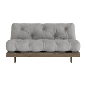 Szara rozkładana sofa 160 cm Roots – Karup Design