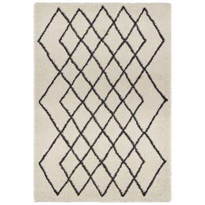 Kremowo-czarny dywan Mint Rugs Allure, 80x150 cm