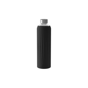 Szklana butelka z czarną silikonową osłonką Villeroy & Boch Like Like To Go & To Stay, 1 l