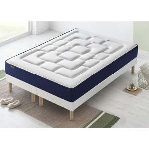 Łóżko 2-osobowe z materacem Bobochic Paris Velours, 90x200 cm + 90x200 cm