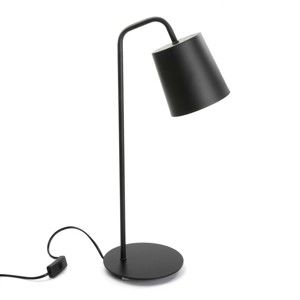 Czarna lampa stołowa Versa Balance