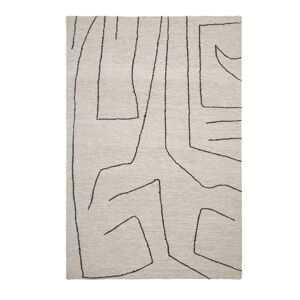 Beżowy wełniany dywan tkany ręcznie 200x300 cm Spati – Kave Home