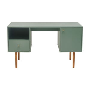 Zielony stół roboczy 130x50 cm Color Living - Tom Tailor for Tenzo