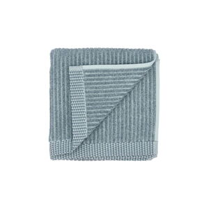 Niebieski ręcznik z bawełny organicznej 50x100 cm Melange − Södahl