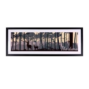 Obraz sømcasa The Deers, 80x30 cm