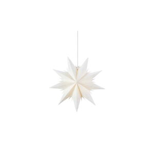 Biała dekoracja świetlna wisząca ze świątecznym motywem ø 45 cm Dora – Markslöjd