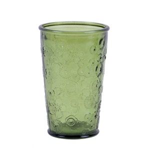 Zielona szklanka Ego Dekor Flora, 300 ml