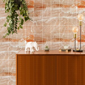 Zestaw naklejek na kafelki 24 szt. 15x15 cm Marble Tiles Torino – Ambiance