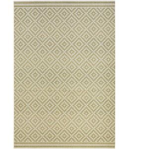 Zielony dywan odpowiedni na zewnątrz Bougari Karo, 160x230 cm