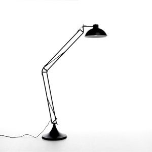 Czarna lampa stojąca Design Twist Isparta