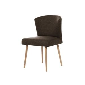Ciemnobrązowe krzesło Rodier Richter