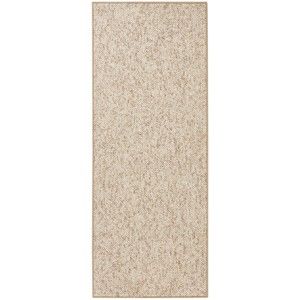Beżowobrązowy chodnik BT Carpet Wolly, 80x300 cm