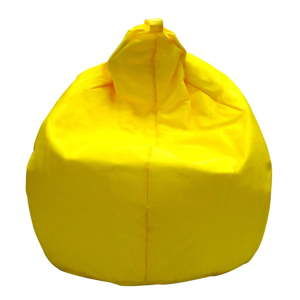 Żółty worek do siedzenia Evergreen House Droplet