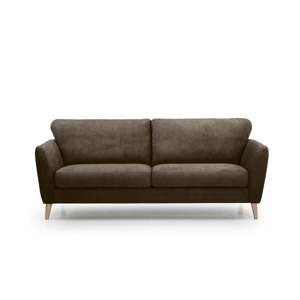 Brązowa sofa 3-osobowa Softnord Vesta
